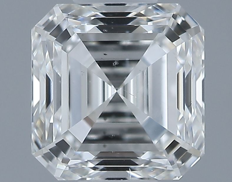 1ct Asscher H SI1 Natural Diamond