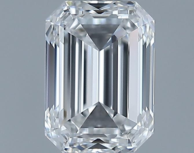 1.01ct Emerald F VS2 Natural Diamond
