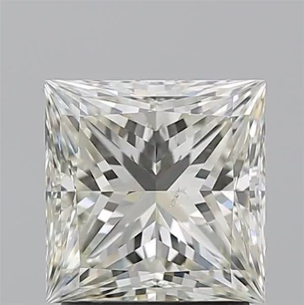2.01ct Princess K SI1 Natural Diamond