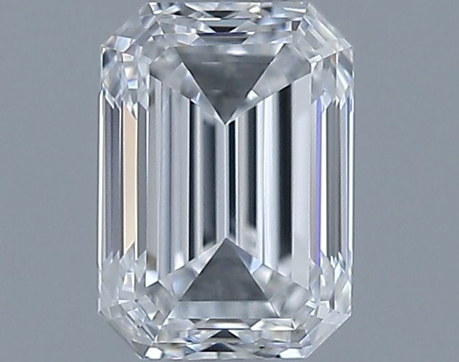 0.7ct Emerald D VVS1 Natural Diamond