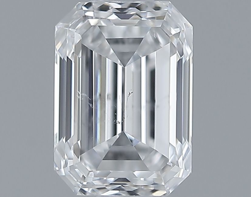 0.9ct Emerald E SI1 Natural Diamond