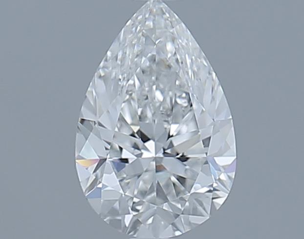 0.91ct Pear F IF Natural Diamond