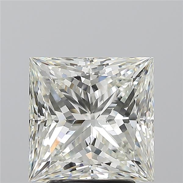 3.01ct Princess J VS2 Natural Diamond
