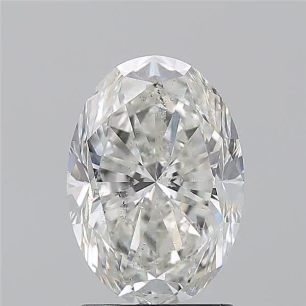 2.21ct Oval H SI2 Natural Diamond
