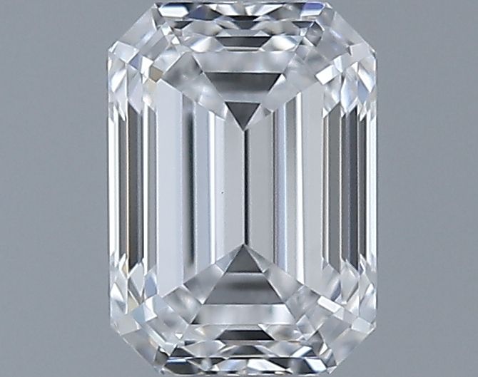 0.5ct Emerald D VVS1 Natural Diamond