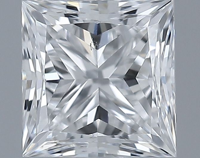 0.7ct Princess F VS2 Natural Diamond