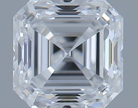 0.61ct Asscher D VVS1 Natural Diamond