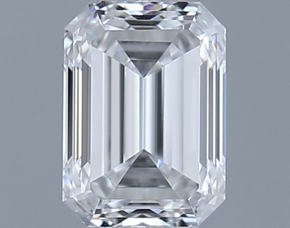 0.5ct Emerald D VVS1 Natural Diamond