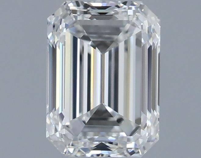 0.9ct Emerald F VVS1 Natural Diamond
