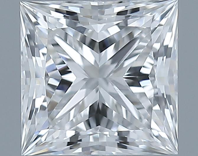 0.72ct Princess F SI1 Natural Diamond