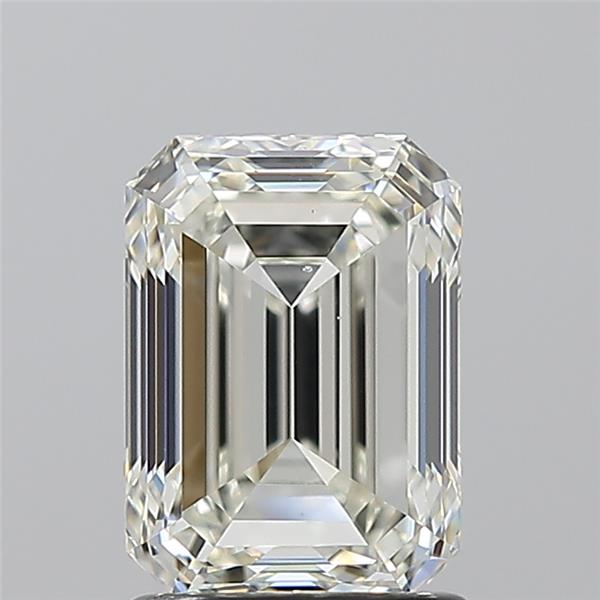 1.7ct Emerald J VS2 Natural Diamond