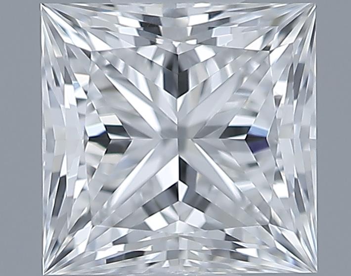 0.61ct Princess F IF Natural Diamond