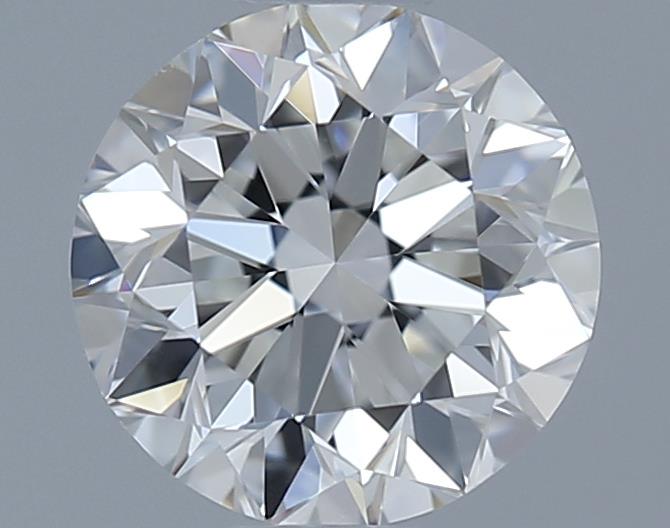 0.9ct Round F VS1 Natural Diamond