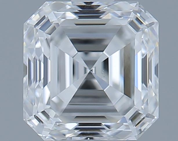 0.81ct Asscher E VVS2 Natural Diamond