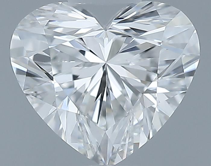 0.72ct Heart F VVS2 Natural Diamond