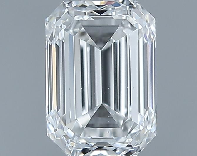 0.9ct Emerald E VS2 Natural Diamond