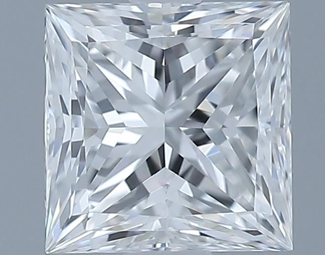 0.58ct Princess F IF Natural Diamond