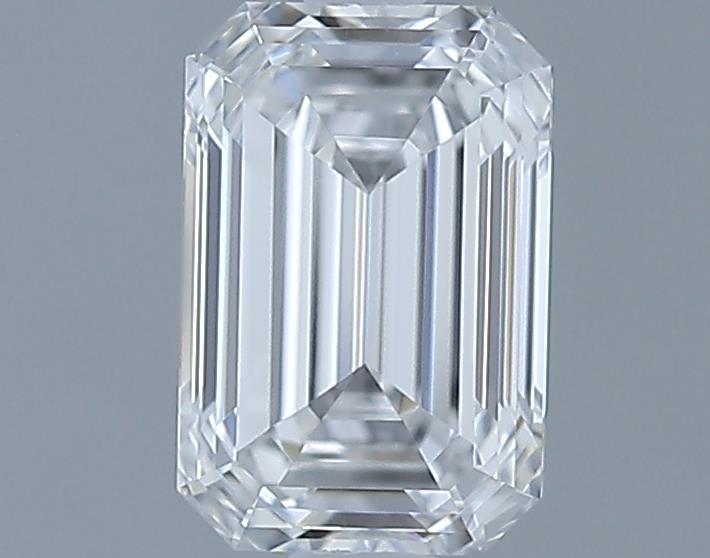 0.7ct Emerald D VVS1 Natural Diamond