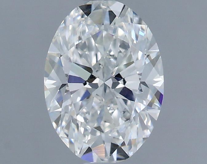 0.61ct Oval F SI1 Natural Diamond
