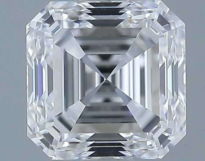 1.01ct Asscher D VVS2 Natural Diamond