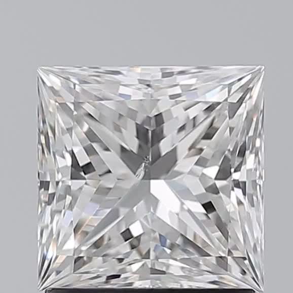1.5ct Princess F SI2 Natural Diamond