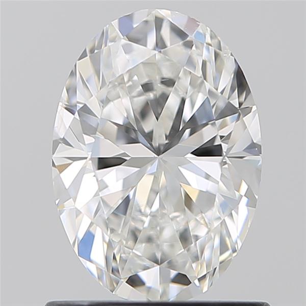 1ct Oval F SI2 Natural Diamond