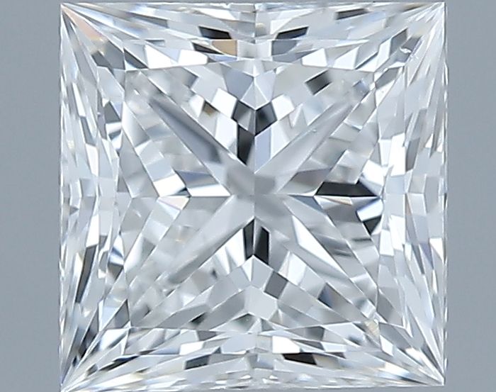 0.81ct Princess F VS2 Natural Diamond