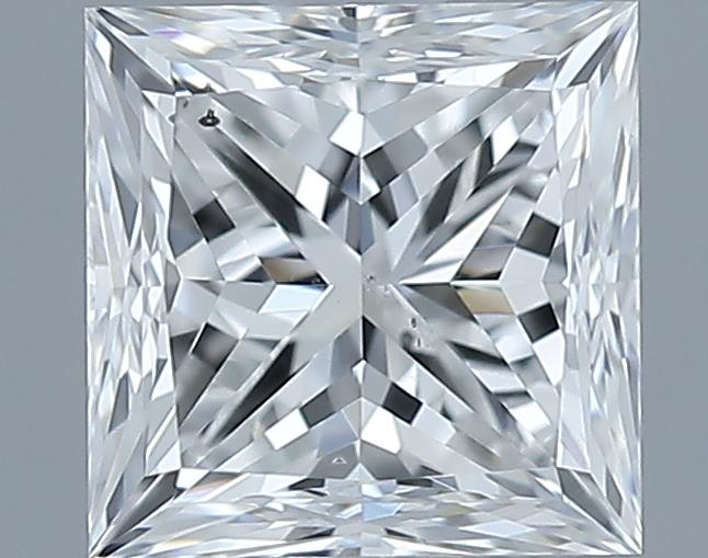 0.7ct Princess F SI1 Natural Diamond