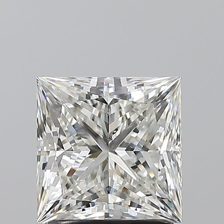 1.71ct Princess H SI2 Natural Diamond