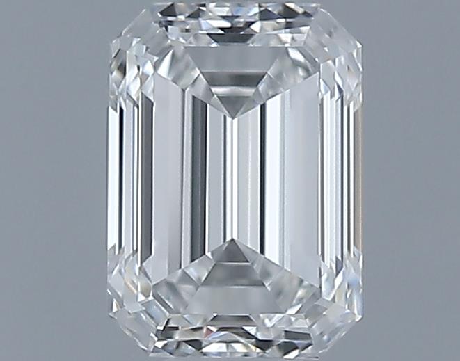 0.6ct Emerald F VS1 Natural Diamond