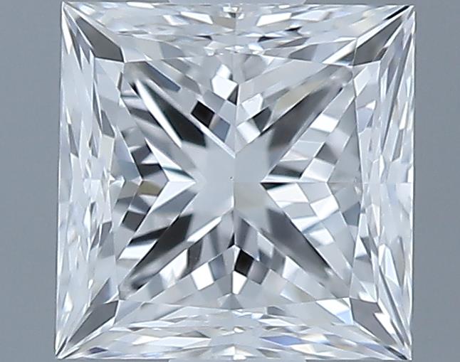 0.71ct Princess F VS2 Natural Diamond