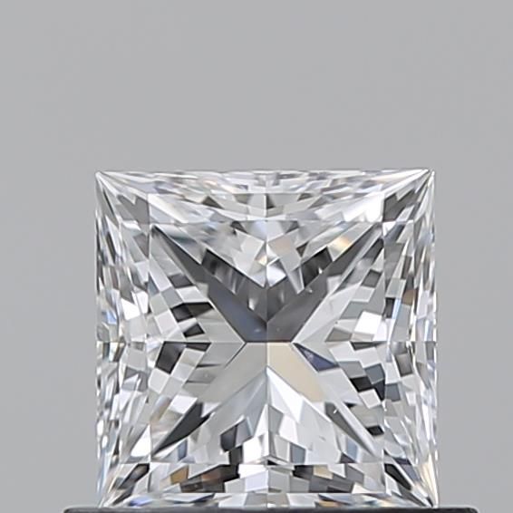 0.7ct Princess D SI1 Natural Diamond