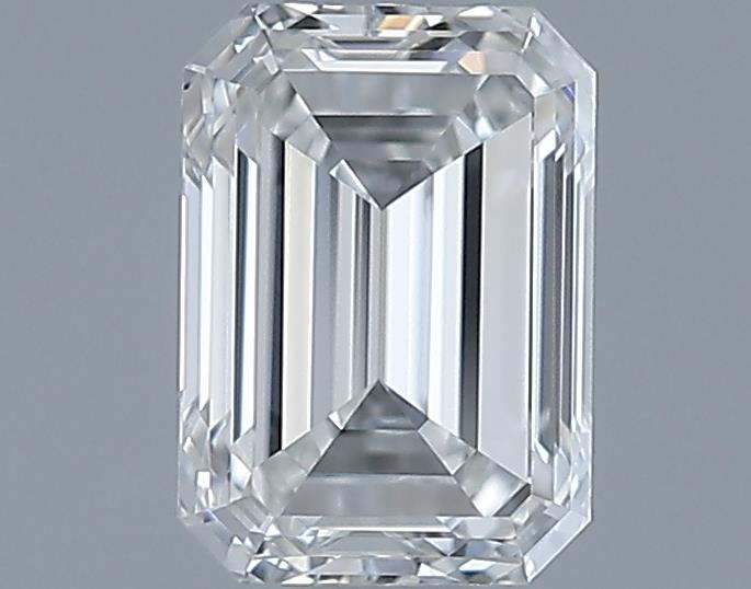 0.7ct Emerald F VVS1 Natural Diamond
