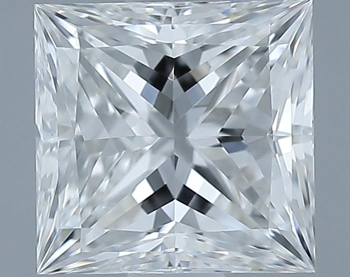 0.81ct Princess F VVS2 Natural Diamond