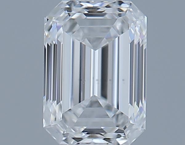 0.62ct Emerald E VS2 Natural Diamond