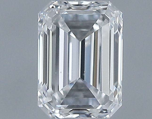 0.61ct Emerald F VS2 Natural Diamond