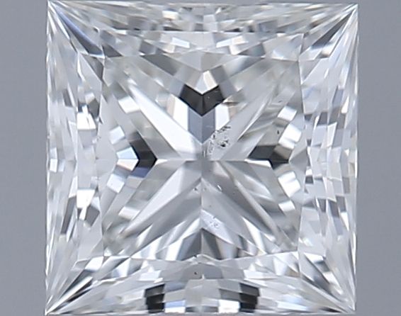 0.71ct Princess H SI1 Natural Diamond