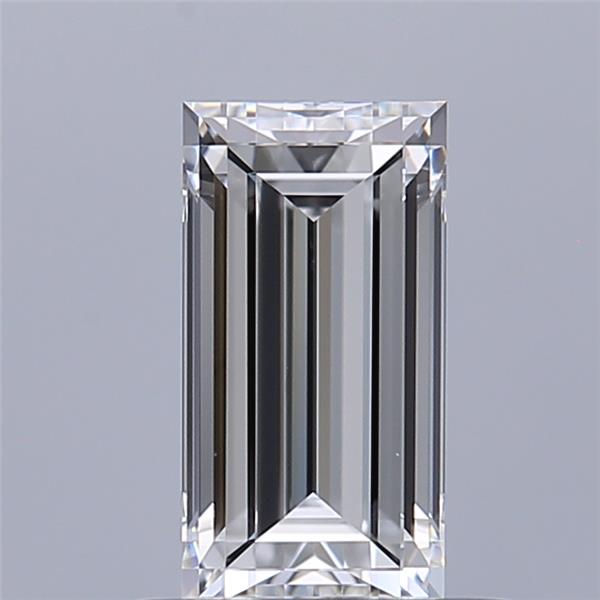 0.61ct Baguette D VVS1 Natural Diamond