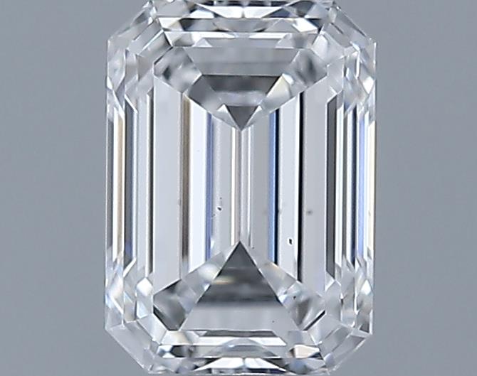 0.76ct Emerald D VS2 Natural Diamond