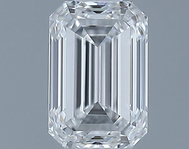 0.6ct Emerald F VS1 Natural Diamond
