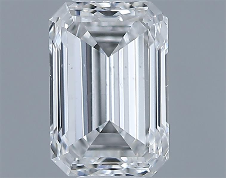 0.61ct Emerald E SI1 Natural Diamond