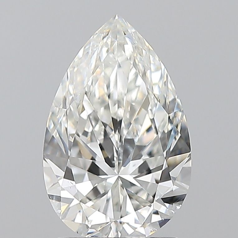 1.7ct Pear H SI1 Natural Diamond