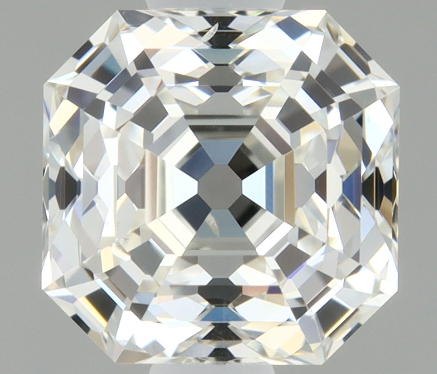 0.9ct Asscher J SI1 Natural Diamond