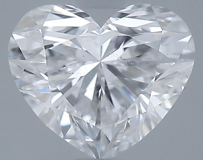 0.7ct Heart D SI1 Natural Diamond