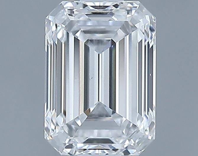 0.71ct Emerald E VS2 Natural Diamond