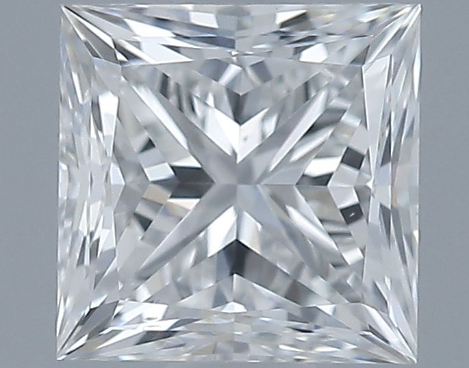 0.91ct Princess F VS2 Natural Diamond