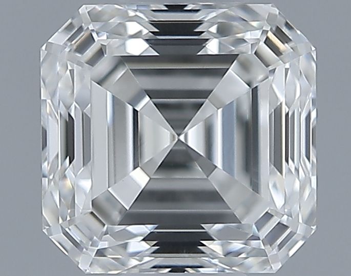 0.72ct Asscher H VS2 Natural Diamond