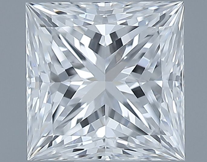 0.51ct Princess D VVS2 Natural Diamond