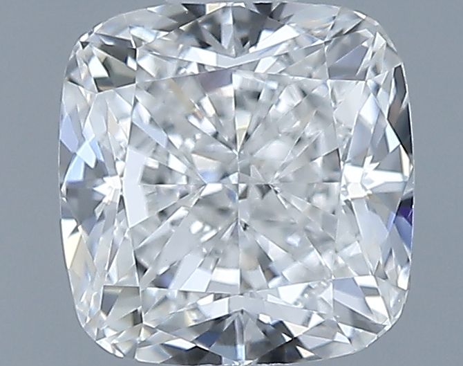 0.9ct Cushion F VS2 Natural Diamond