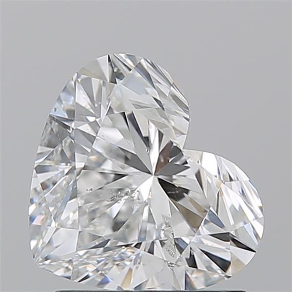 1.53ct Heart F SI2 Natural Diamond